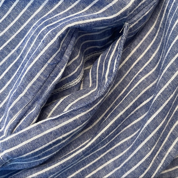 NWT One Shoulder Striped Dress - Picture 7 of 10